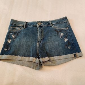 Paige Women Blue Jimmy Short Jeans